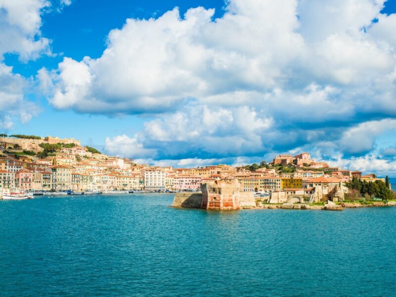 Wochenmarkt in Portoferraio ( Insel Elba ) - Mercato in Portoferraio